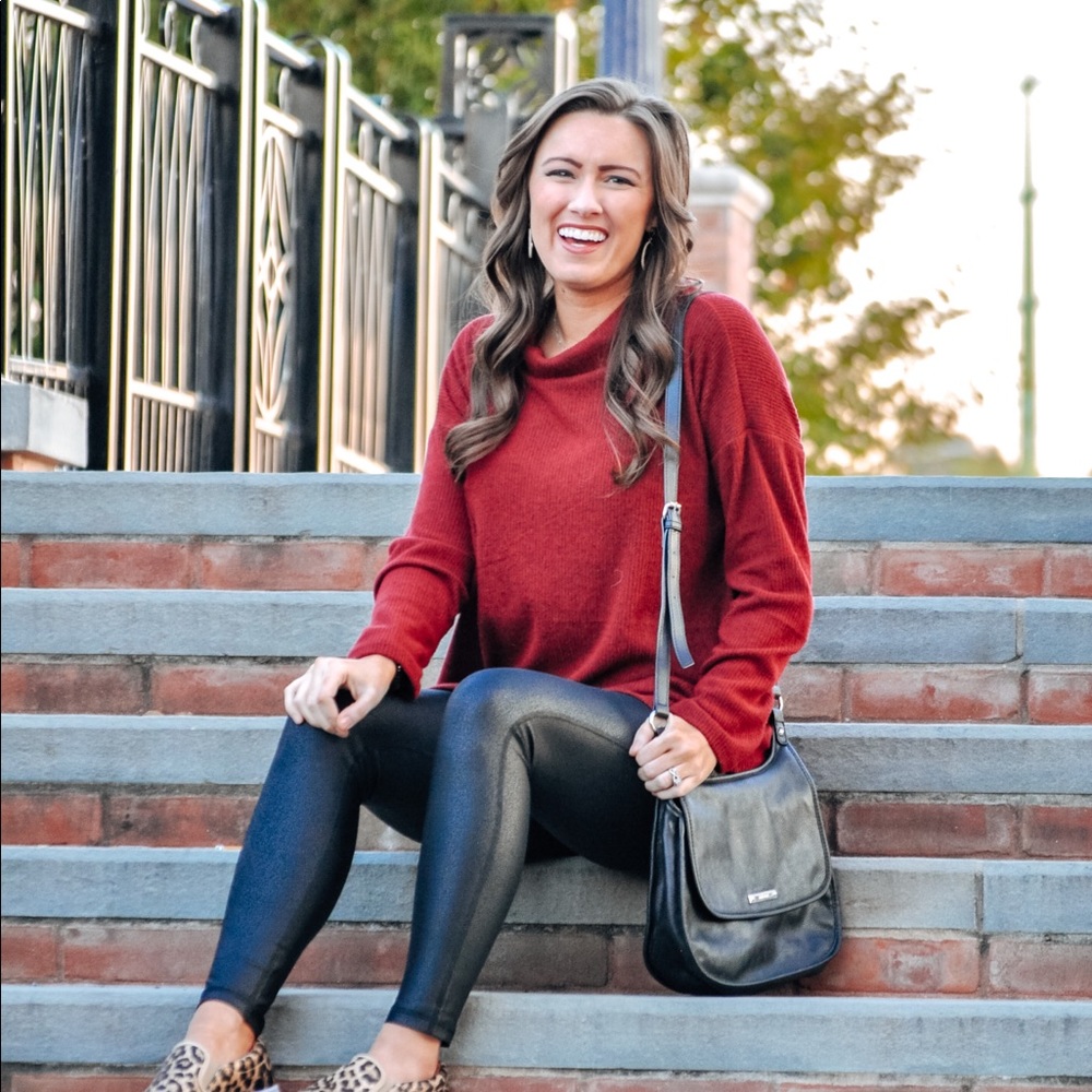 Burgundy Sweater